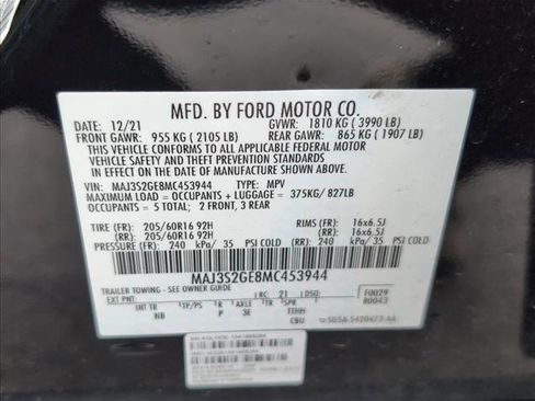 Used 2021 Ford EcoSport SE image 26