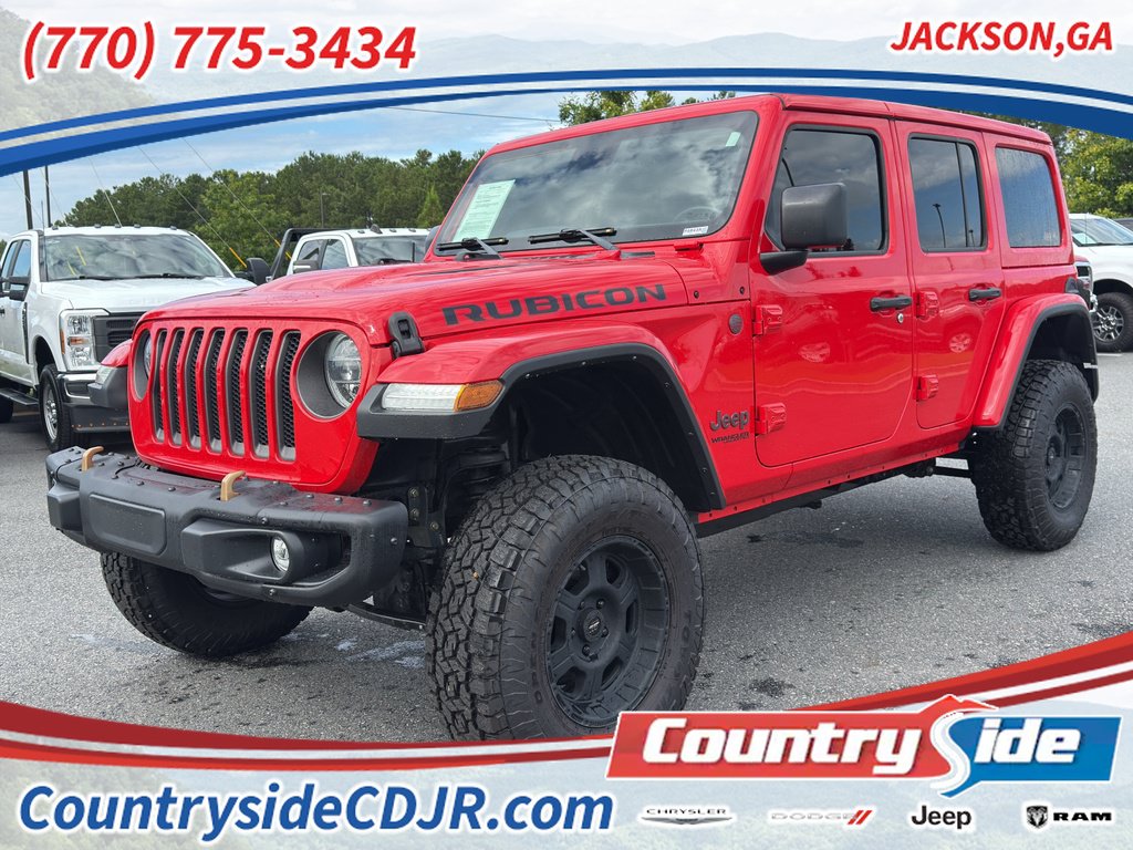 Used 2018 Jeep Wrangler Unlimited Rubicon AWD/4WD image 1