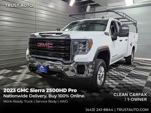 Used 2023 GMC Sierra 2500 Pro w/ Convenience Package AWD/4WD image 1