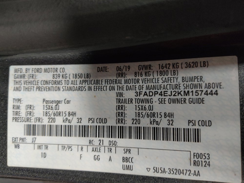 Used 2019 Ford Fiesta SE FWD image 33