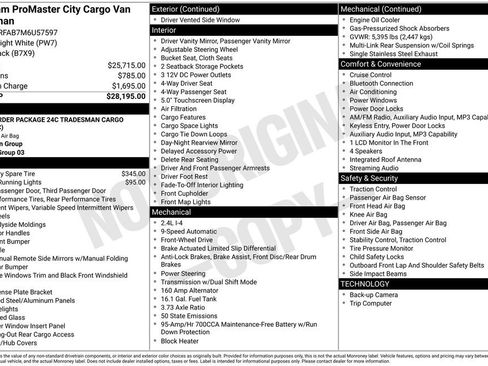 Used 2021 RAM ProMaster City Tradesman FWD image 16