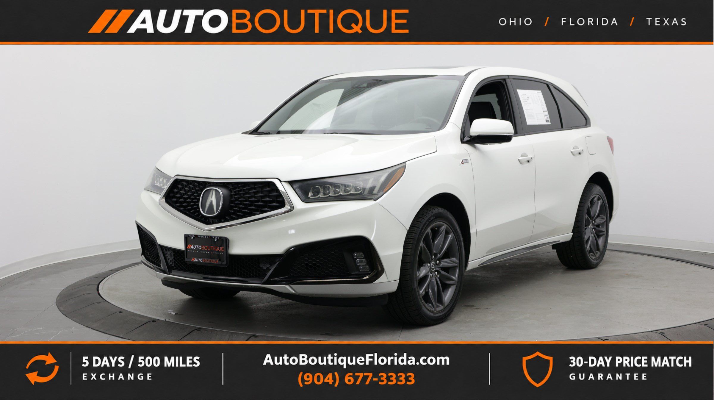 Used 2019 Acura MDX w/ Technology Package AWD/4WD image 1