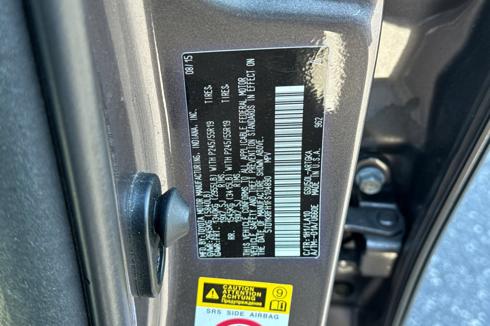 Used 2015 Toyota Highlander Limited FWD image 32