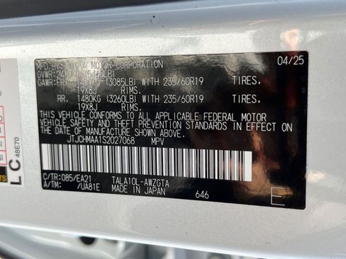 Certified 2025 Lexus RX 350 Premium w/ Accessory Package (Z1) FWD image 34