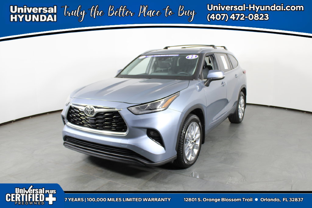 Used 2023 Toyota Highlander Limited AWD/4WD 360° Tour