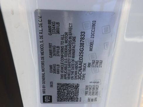 Used 2025 Chevrolet Silverado 1500 W/T RWD image 20