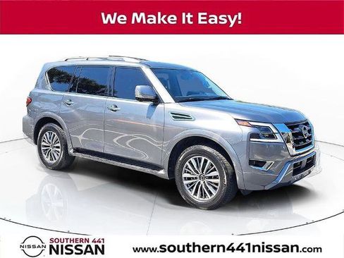 Certified 2024 Nissan Armada SL w/ Captain's Chairs Package image 1