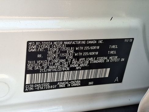 Used 2020 Toyota RAV4 TRD Off-Road w/ TRD Off-Road Weather Package image 28