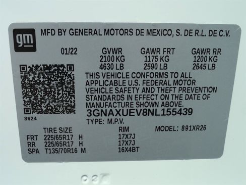 Used 2022 Chevrolet Equinox LT AWD/4WD image 29