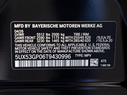 New 2026 BMW X3 xDrive30 AWD/4WD image 36
