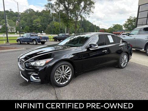 Certified 2024 INFINITI Q50 Luxe w/ Cargo Package RWD image 5