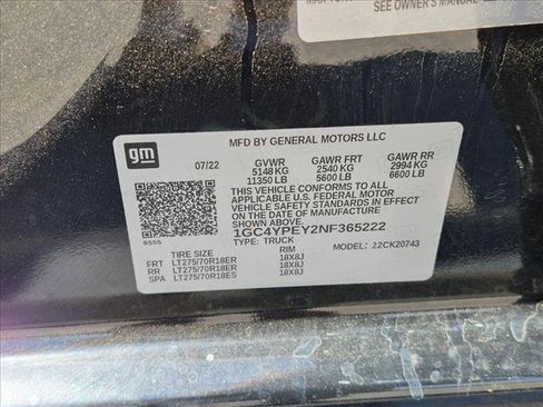 Used 2022 Chevrolet Silverado 2500 LTZ w/ LTZ Plus Package AWD/4WD image 28