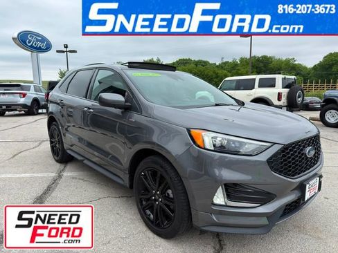 Used 2022 Ford Edge ST-Line w/ Class II Trailer Tow Package AWD/4WD image 1