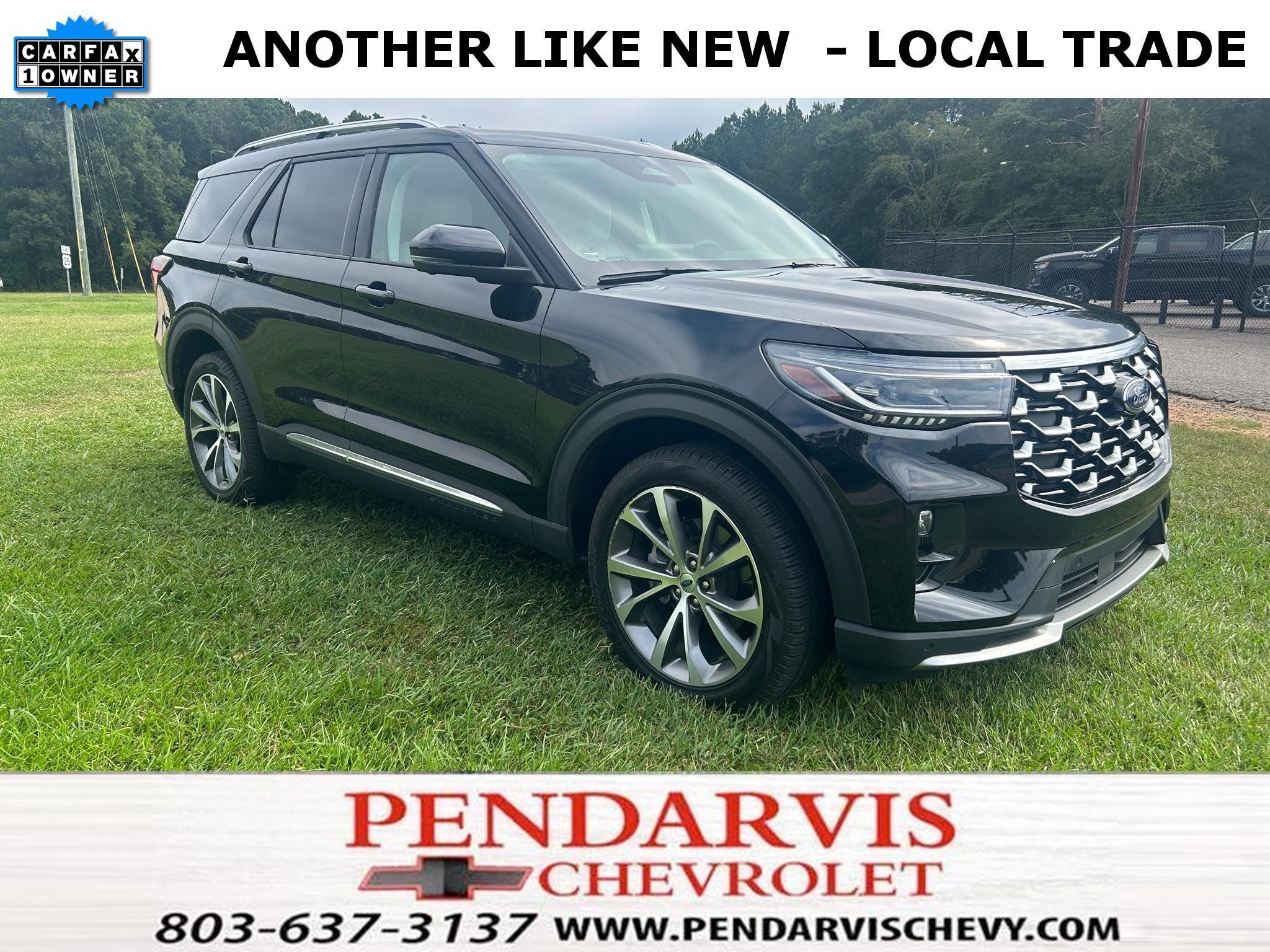 Used 2025 Ford Explorer Platinum w/ Ultimate Package AWD/4WD image 1