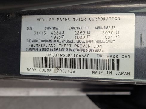 Used 2014 MAZDA MAZDA6 Grand Touring image 14
