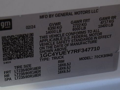 Used 2024 Chevrolet Silverado 3500 LTZ w/ LTZ Plus Package image 56