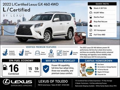 Used 2022 Lexus GX 460 Premium w/ Premium Package