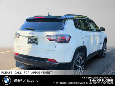 Used 2025 Jeep Compass Limited w/ Elite Group AWD/4WD image 3
