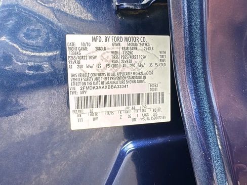 Used 2011 Ford Edge Sport w/ Driver Entry Pkg FWD image 21