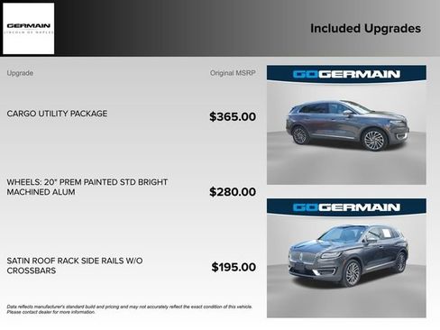 Certified 2020 Lincoln Nautilus Reserve w/ Cargo Utility Package AWD/4WD image 37