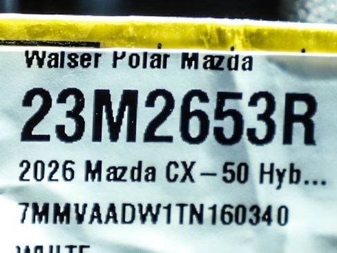 Certified 2026 MAZDA CX-50 AWD 2.5 Hybrid w/ Weather Package image 28
