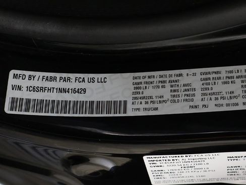 Used 2022 RAM 1500 Limited w/ Body-Colour Bumper Group AWD/4WD image 58