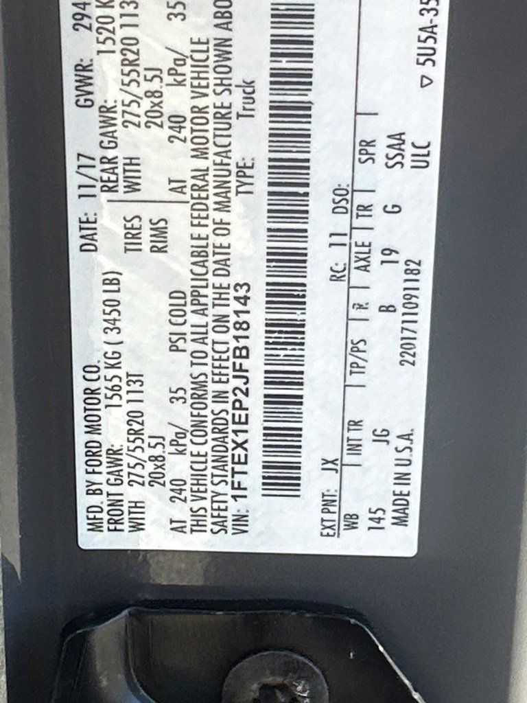 Used 2018 Ford F150 XL w/ Equipment Group 101A Mid AWD/4WD image 38