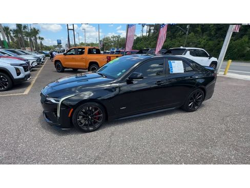 Used 2022 Cadillac CT4 V Blackwing w/ Technology Package RWD image 6