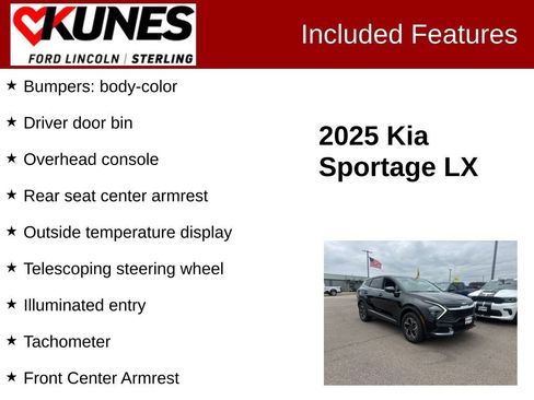 Used 2025 Kia Sportage LX AWD/4WD image 3