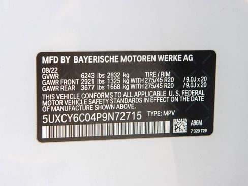 Used 2023 BMW X6 xDrive40i w/ M Sport Package image 36