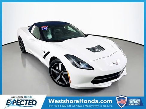 Used 2015 Chevrolet Corvette Stingray Convertible w/ 3LT Preferred Equipment Group image 1