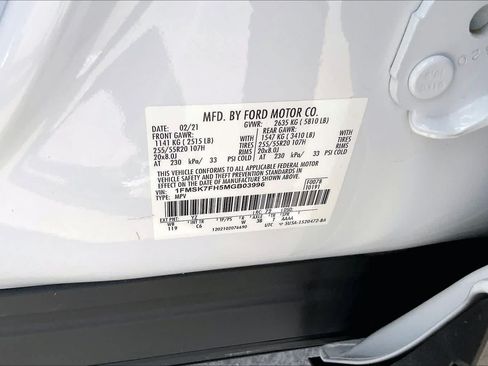 Used 2021 Ford Explorer Limited w/ Equipment Group 301A RWD image 34