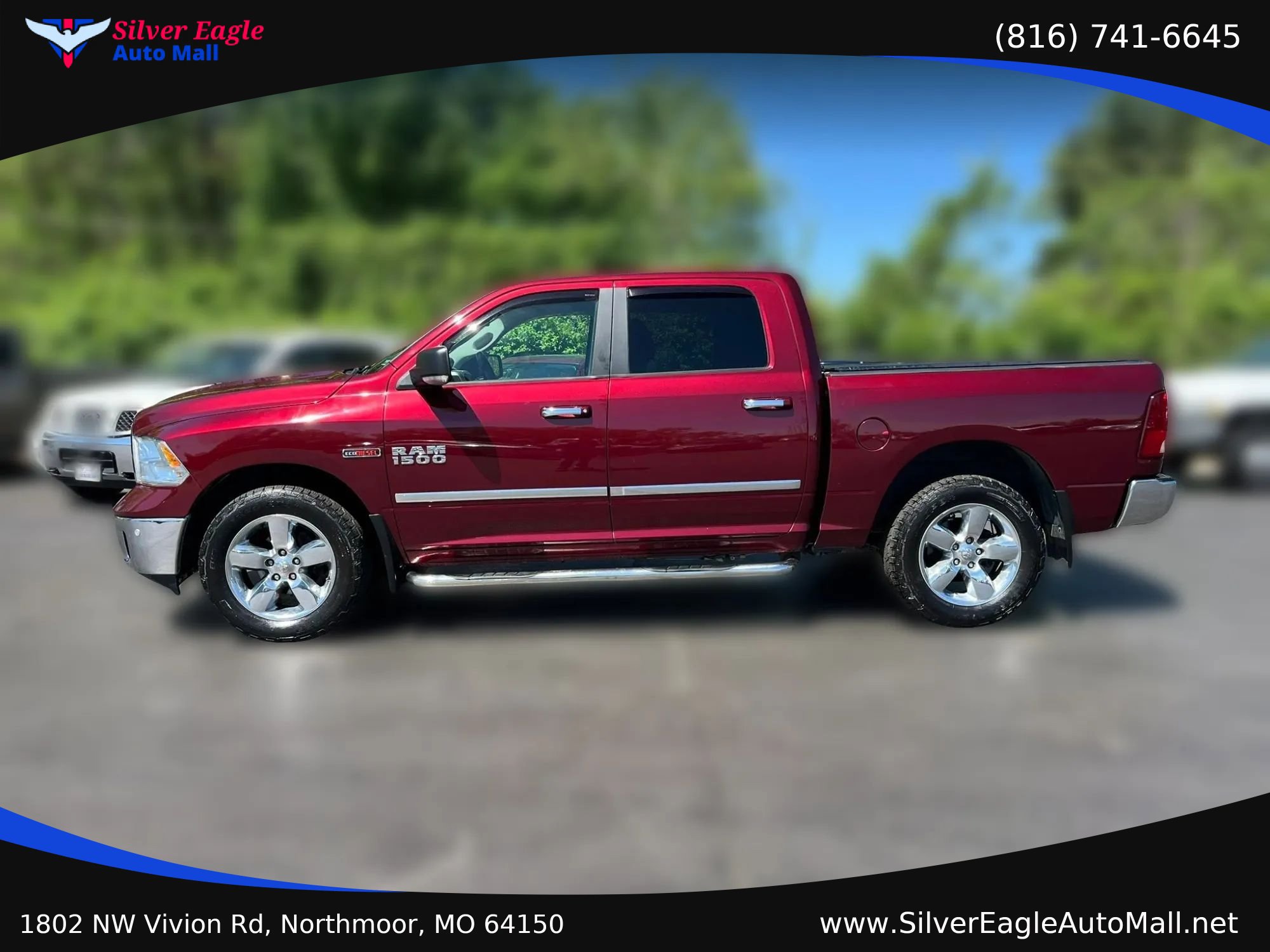 Used 2017 RAM 1500 Big Horn AWD/4WD image 2