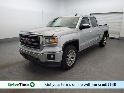Used 2015 GMC Sierra 1500 SLT w/ SLT Crew Cab Value Package AWD/4WD image 1