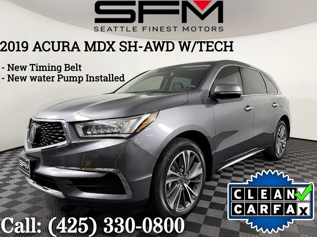 Used 2019 Acura MDX w/ Technology Package AWD/4WD image 1