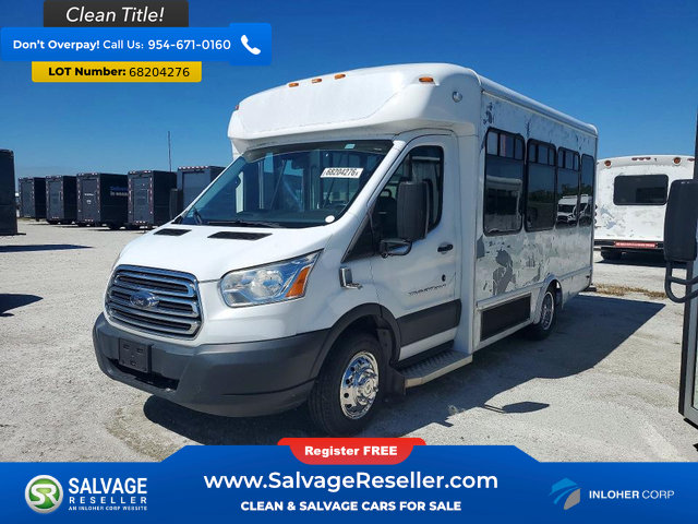 Used 2019 Ford Transit 350 138 DRW w/ Shuttle Bus Prep Package RWD image 1
