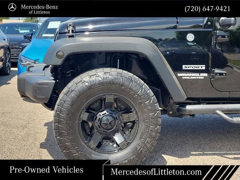 Used 2017 Jeep Wrangler Unlimited Sport w/ Quick Order Package 24S AWD/4WD image 9