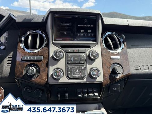 Used 2015 Ford F350 Platinum w/ FX4 Off-Road Package image 23