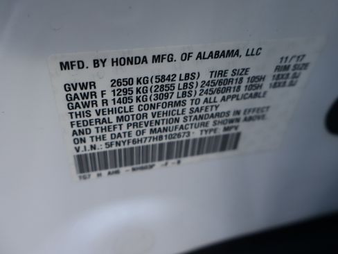 Used 2017 Honda Pilot EX-L image 45