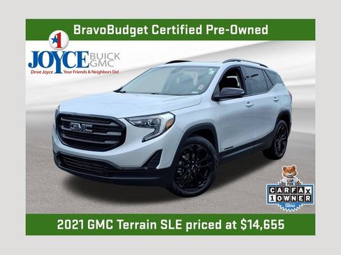 Certified 2021 GMC Terrain SLE w/ Driver Convenience Package FWD image 1