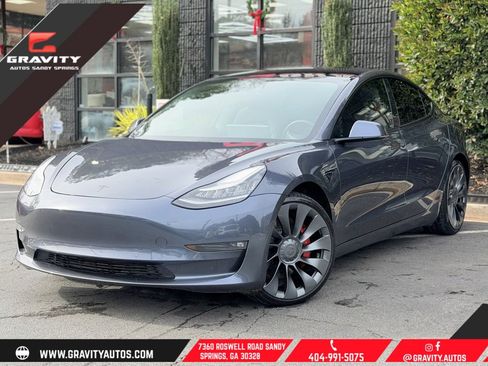 Used 2021 Tesla Model 3 Performance image 1