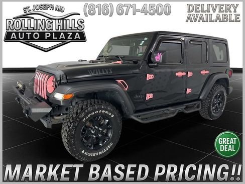 Used 2022 Jeep Wrangler Unlimited Sport AWD/4WD image 1
