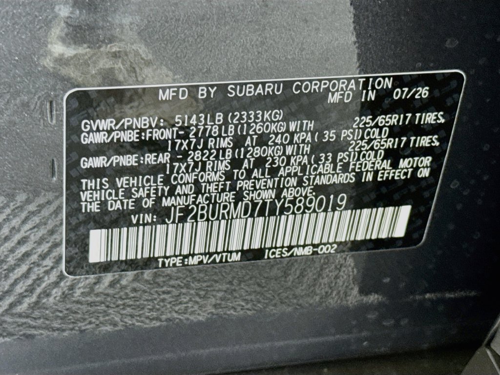 New 2026 Subaru Outback Wilderness AWD/4WD image 34