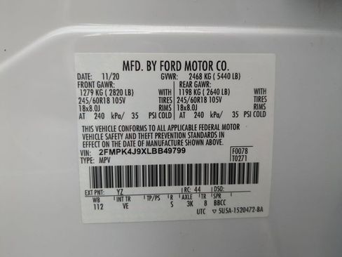 Used 2020 Ford Edge SEL w/ Convenience Package image 30