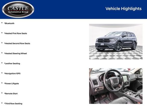 Used 2017 Dodge Durango GT w/ Nav & Power Liftgate Group RWD image 4