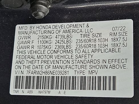 Used 2022 Honda CR-V EX-L image 26