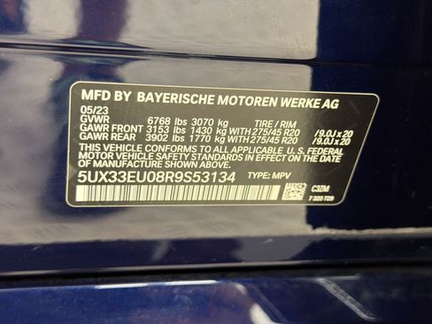 Certified 2024 BMW X5 M60i AWD/4WD image 18