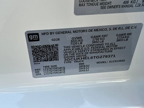 New 2026 Chevrolet Silverado 1500 ZR2 w/ LPO, Dark Essentials Package image 27