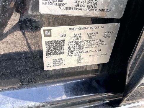Used 2020 Chevrolet Silverado 1500 High Country w/ Technology Package AWD/4WD image 20