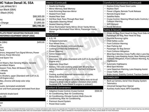 Certified 2023 GMC Yukon XL Denali image 11